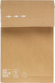 Raadhuis monsterzak - 200x300x50mm - do good bag - bruin - 10 stuks - rd-309900-10
