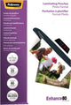 Buste per plastificazione Fellowes - foto 10x15 cm - 80 micron - lucida - 25 pezzi