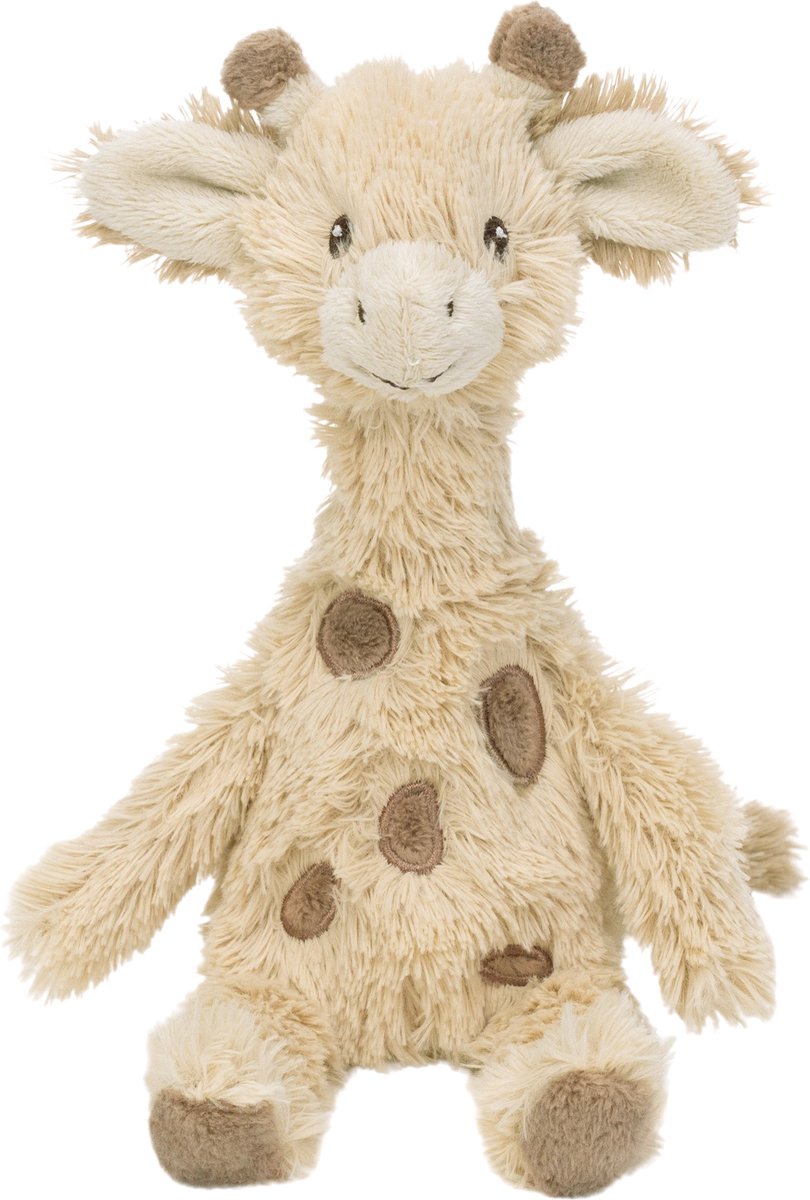 Peluche caballo feliz jirafa gus 22 cm - beige - peluche bebé