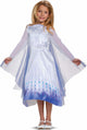 Costume classico ufficiale Disney Elsa Snow Queen, costume Frozen 2 per bambini 3-4 anni