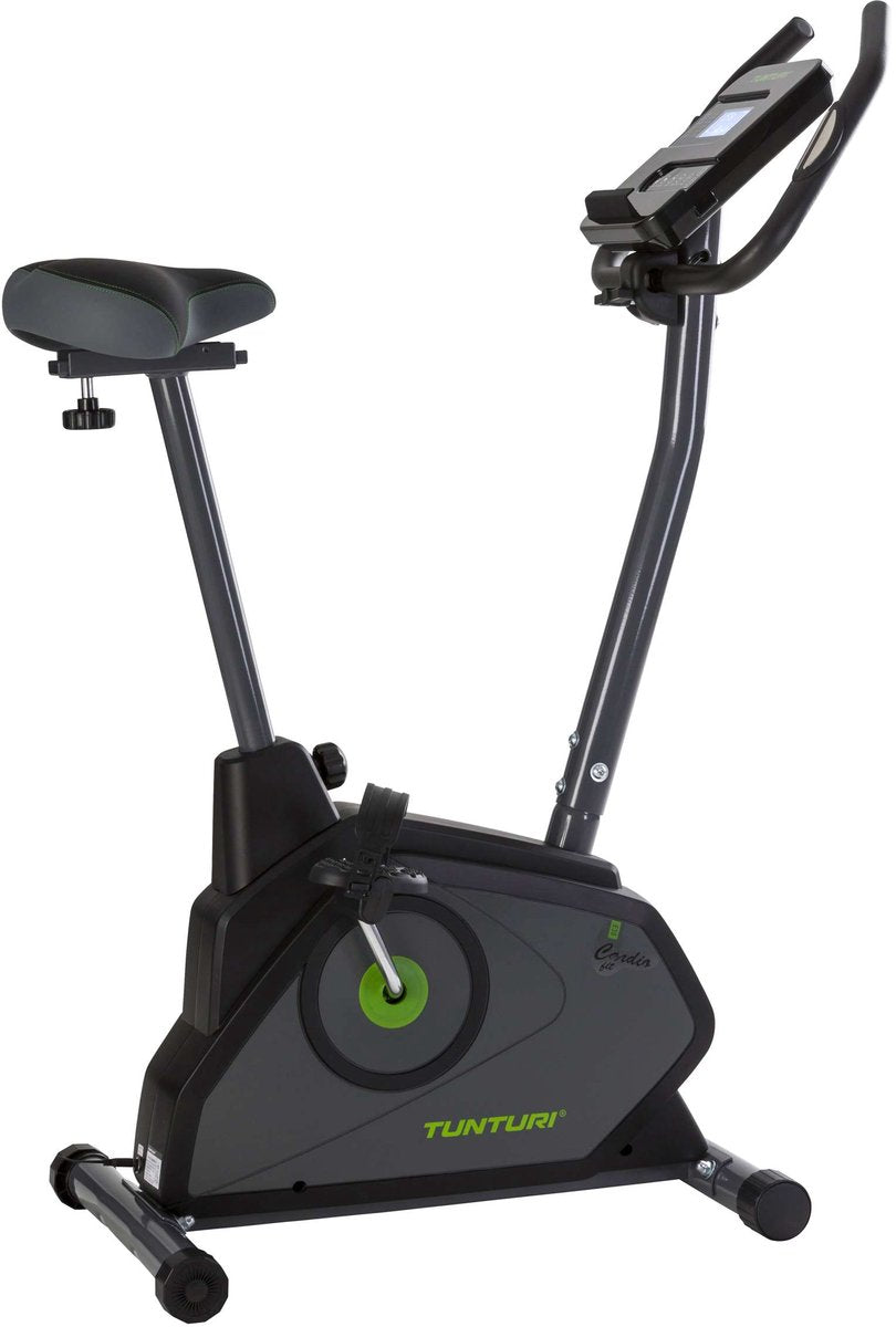 Cyclette Tunturi cardio fit e30 - cyclette con ergometro - 12 programmi di allenamento - regolabile - ergonomica