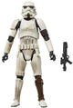 Hasbro grogu e il mandalorian - stormtrooper residuo imperiale - fig. serie nera 15 cm - guerre stellari