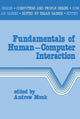 Fundamentals of human-computer interaction