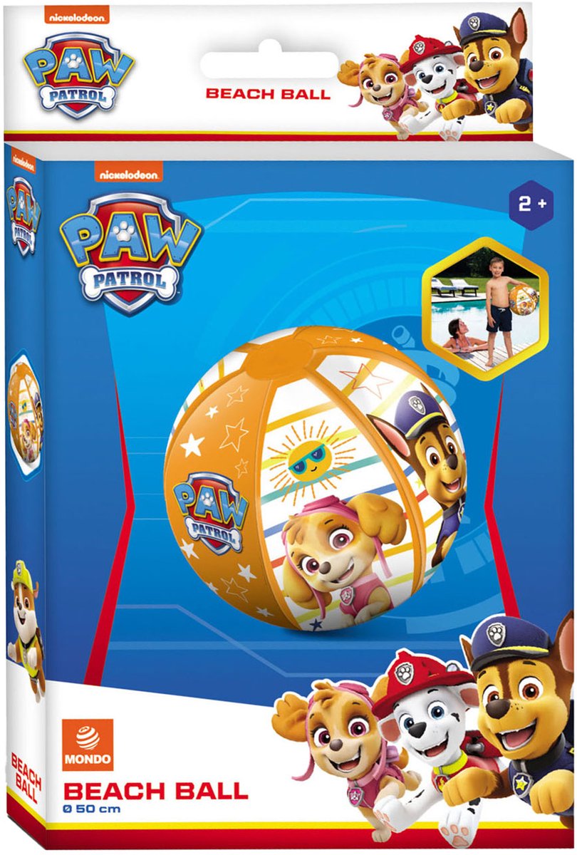 Mondo Strandball Paw Patrol, 50cm