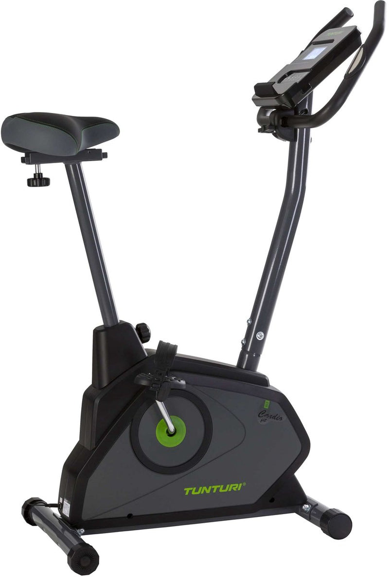 Cyclette Tunturi cardio fit e30 - cyclette con ergometro - 12 programmi di allenamento - regolabile - ergonomica
