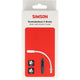 Tubo de cable de freno Simson V-brake incl. caucho