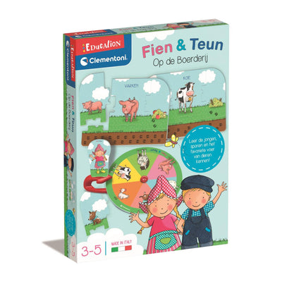 Clementoni Fien Teun Farm Educational Juego