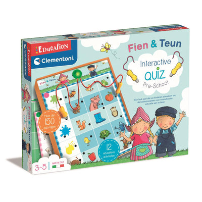 Clementoni interactive quiz fien teun 3-5 jaar