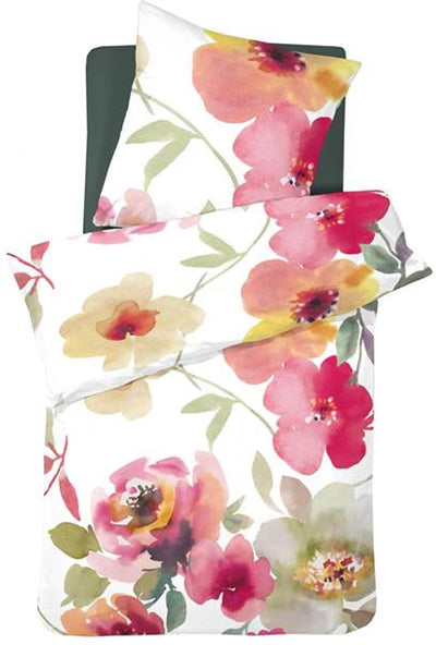 Copripiumino Cenerentola flore - rosa - 140x220