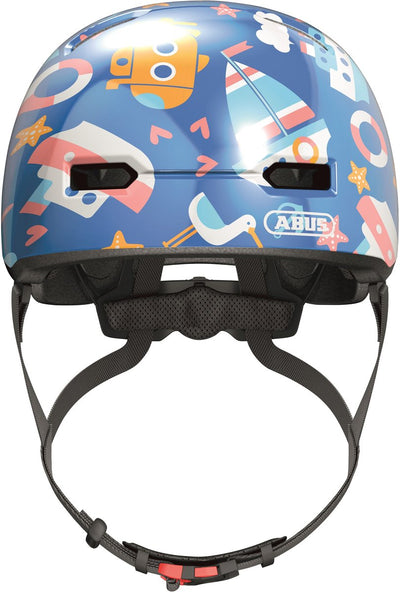 Abus Helmet Skurb Kid Blauw Sailgoud M 50-55cm