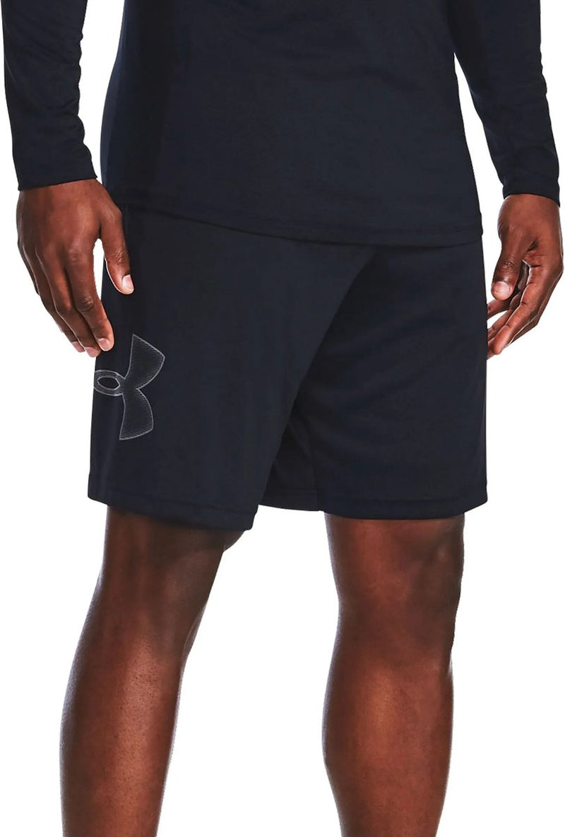 Pantaloni sportivi da uomo Under Armour ua tech graphic short-blk - neri - grafite