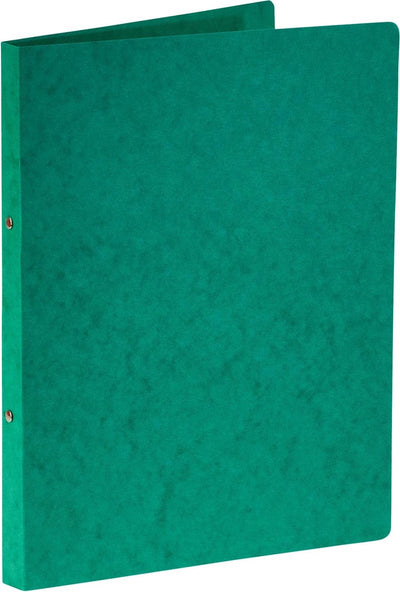 Carpeta de anillas Bronyl | para pies a4 | de cartón brillante | 2 anillas de 16 mm | verde