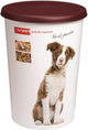 Sunware - twinga huisdierenvoerton 45l wit bordeaux - 37,5x37,5x52 cm