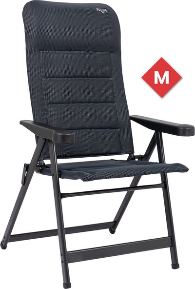 Crespo - sedia reclinabile - m - ap 237 - air-deluxe - grigio