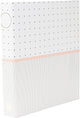 Carpeta de anillas ancor unica a4 2 anillas d-25 mecanismo puntos blanco - an-121827-d