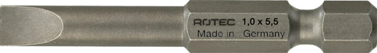 Punta a vite Rotec Power 1 4x50mm sl0,6x3,5 | 10 pezzi