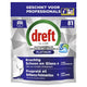 Dreft professional dishwasher detergent platinum regular 81 tabs (300x 95x 240)