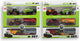 Jonotoys 6 -Part Tractor Set con 2 trattori e 4 rimorchi