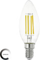 Lampada LED Eglo - E14 - ø 3,5 cm - trasparente - 806 lumen - 2700k - dimmerabile
