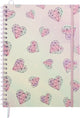 Libro a spirale Kangaro - galaxy girl - a4 - linea - 2 pezzi - k-pm410005