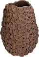Vaso collezione Hd in terracotta malva 26,5x26x35cm