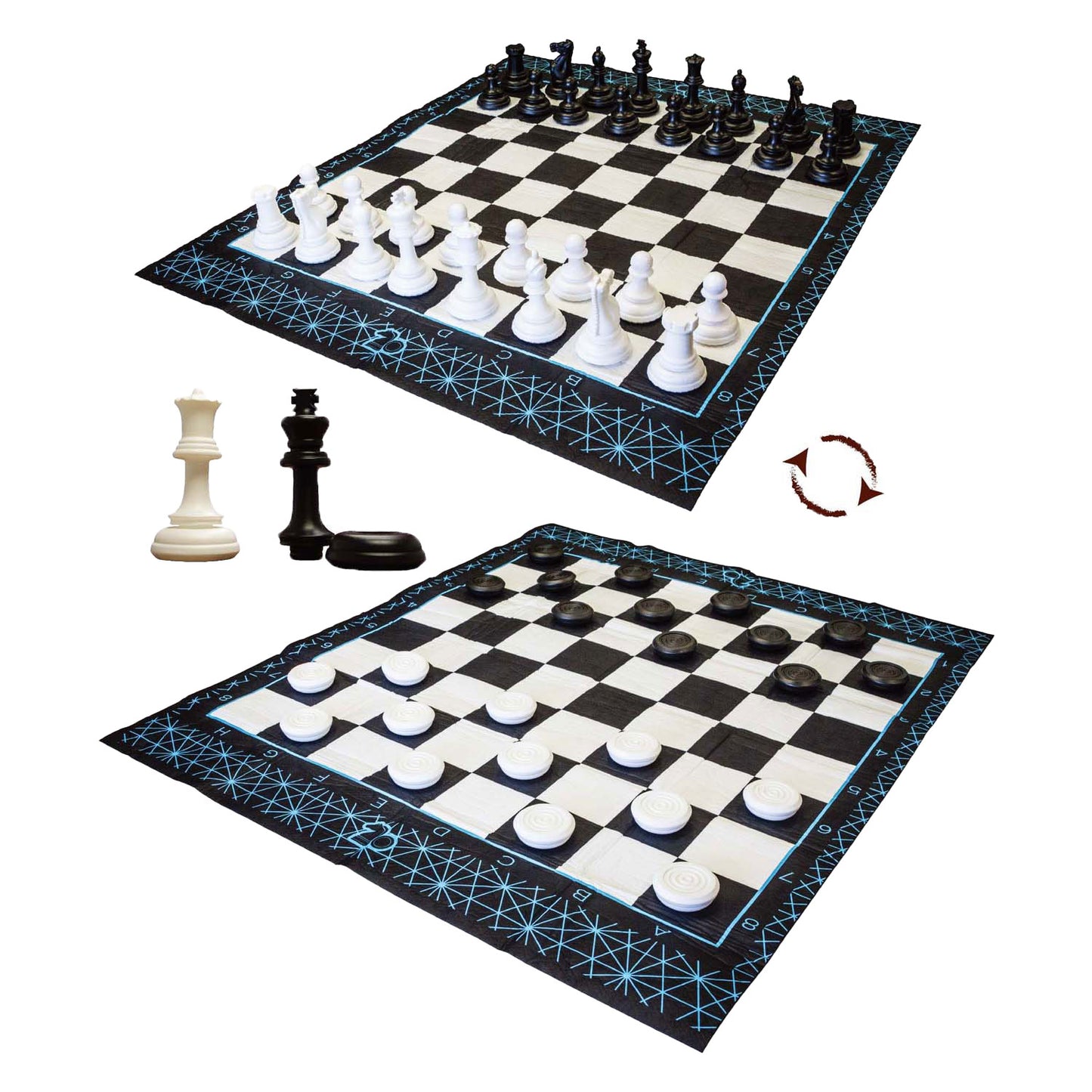 Playfun Mega Chess e Dam Game
