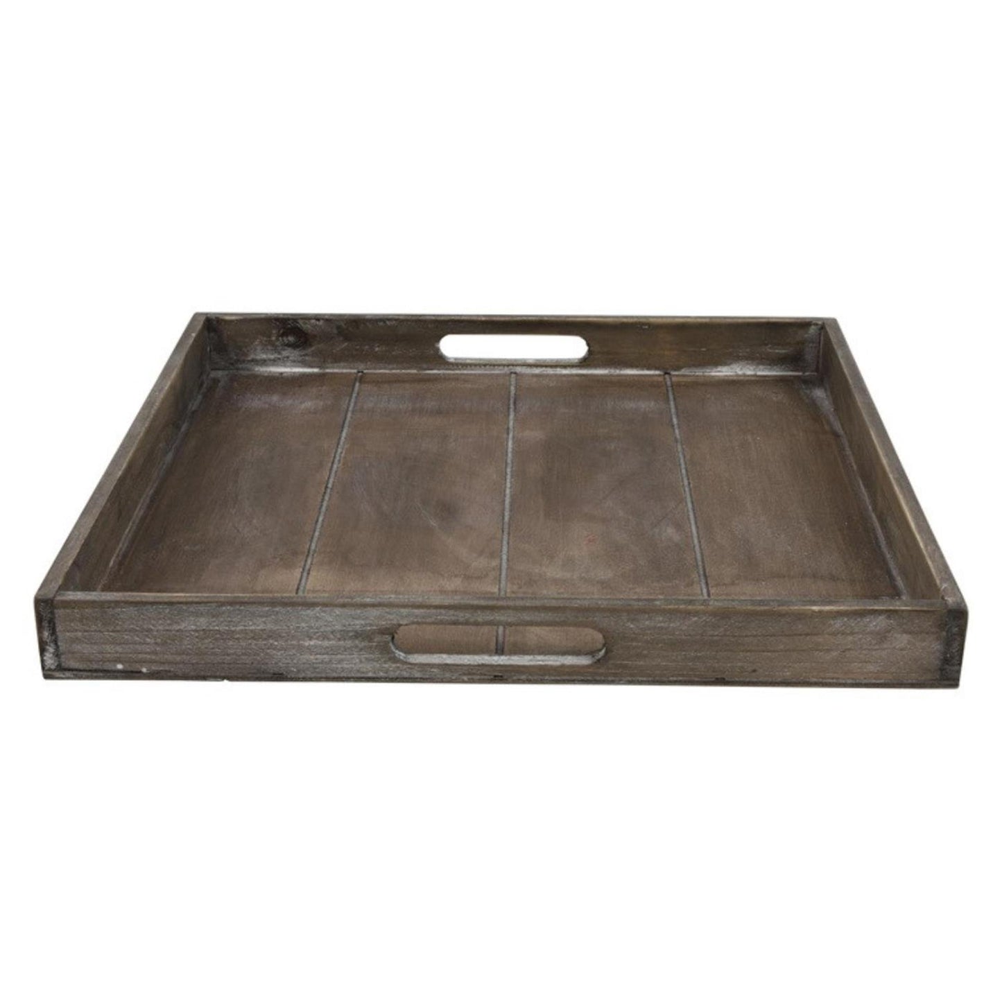 Countryfield dienblad claudina hout m 39x39cm bruin