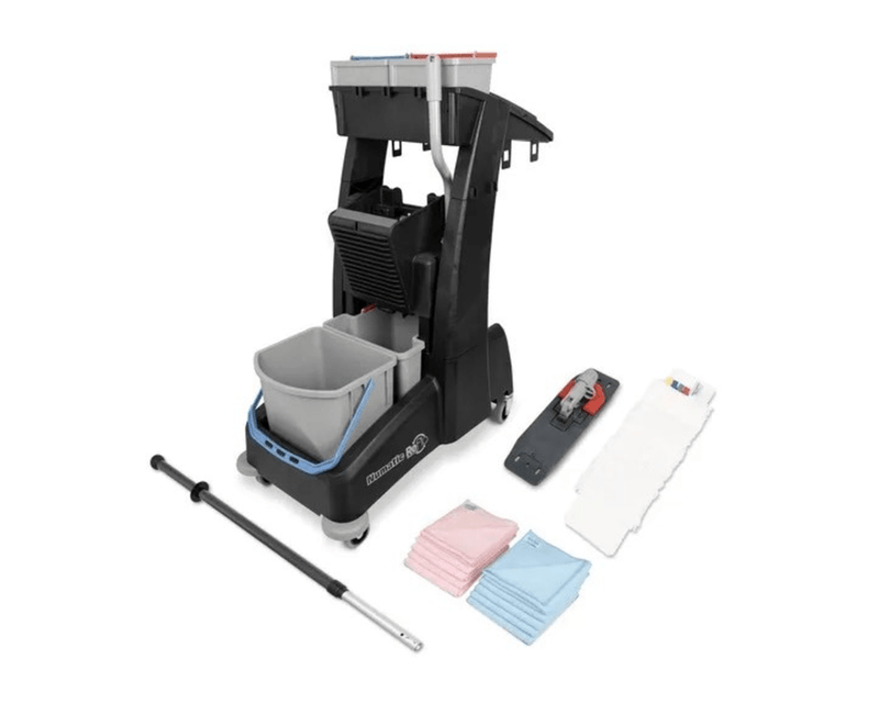 Carrello da lavoro Numatic mm4 completo incl. kit per scopa