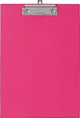 Maul klembord a4 staand pvc neon roze