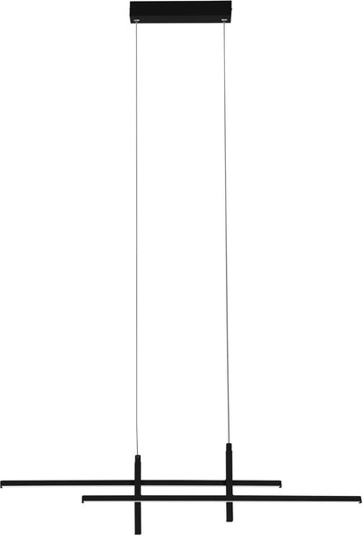 Lampada a sospensione Eglo trepiliano - LED - 110 cm - bianco e nero