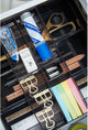 Yamazaki drawer organizer extendable - tower - white