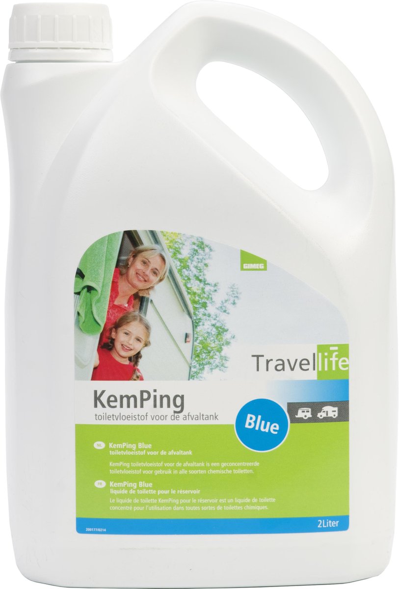 Travellife Kemping liquido per toilette blu - 2l