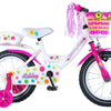 Bicycle per bambini di Vlatare Ashley - Girls - 14 pollici - Bianco - 95% assemblato