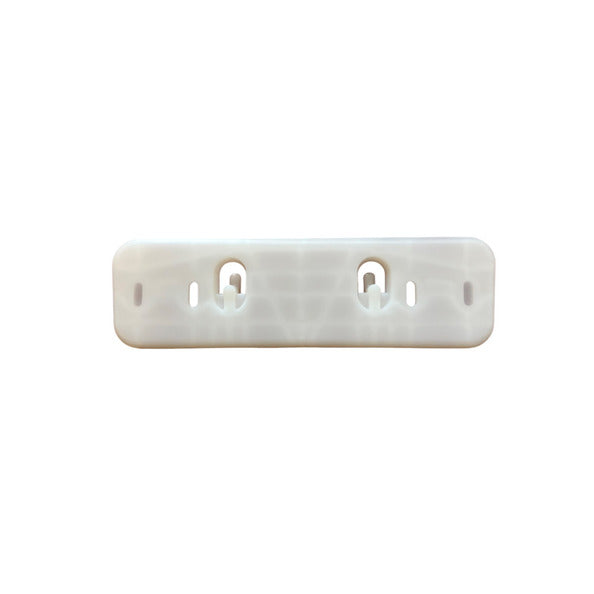 Soporte de pared para contenedor de basura satino