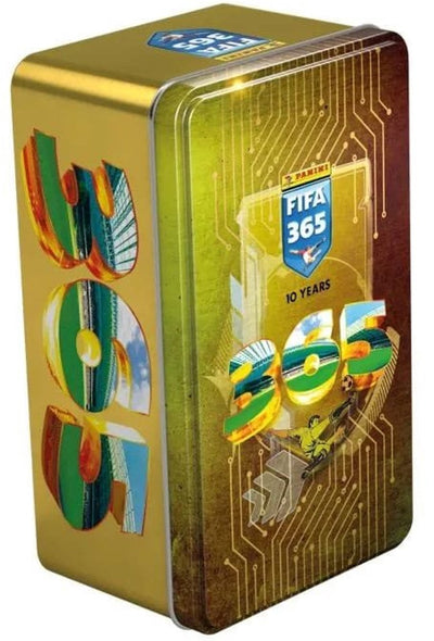 Panini fifa 365 adrenalyn xl 2026 classic tin – trading cards set with 6 packs – assorted colors