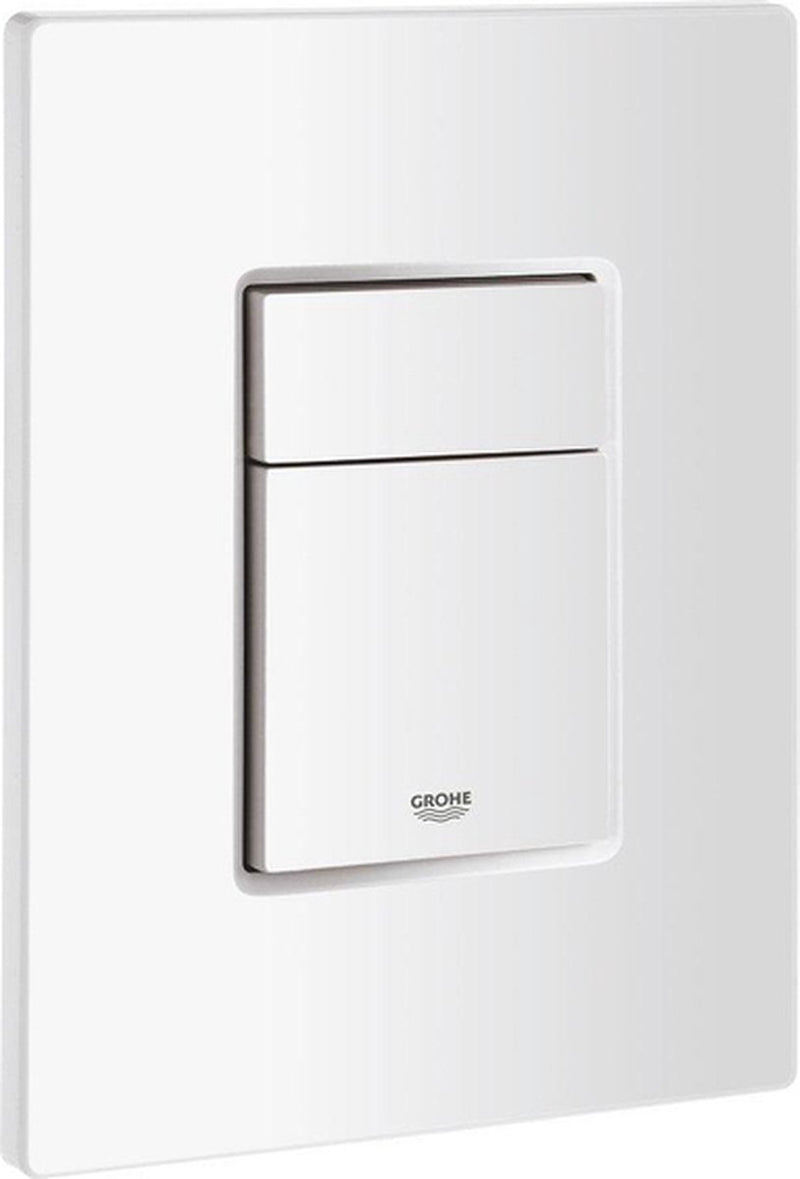 Inodoro con panel de control Grohe skate cosmopolitan - doble descarga - plástico - blanco alpino