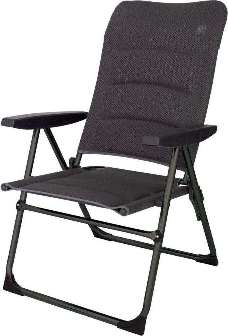 Eurotrail silla de camping canyon 48 x 42 x 103 cm poliéster - antracita