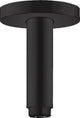 Hansgrohe soporte de techo s 100 mm negro mate