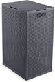 Curver kaya wasmand met deksel - 60l - 38x29x58,5 cm - antraciet