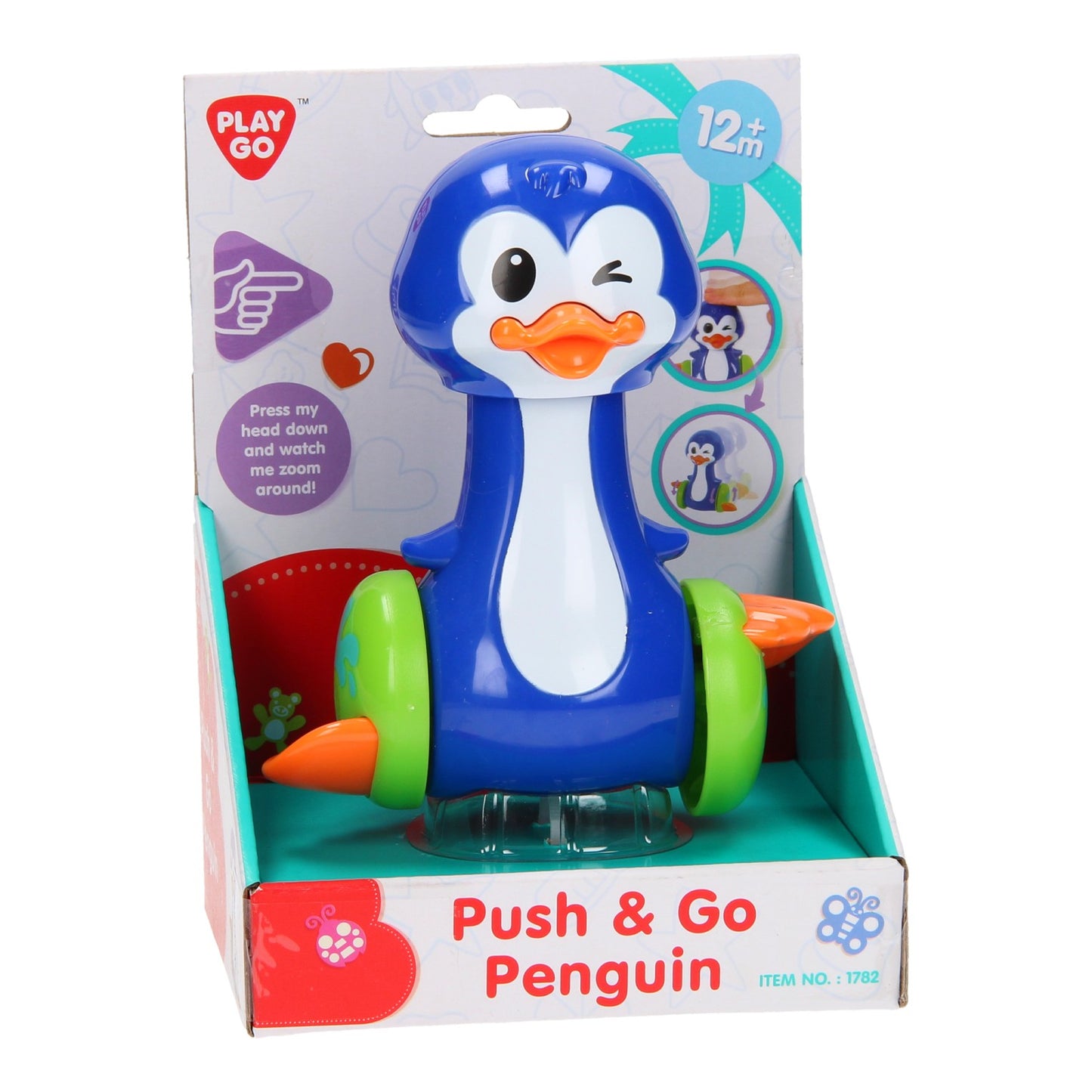 Playgo push go pinguin