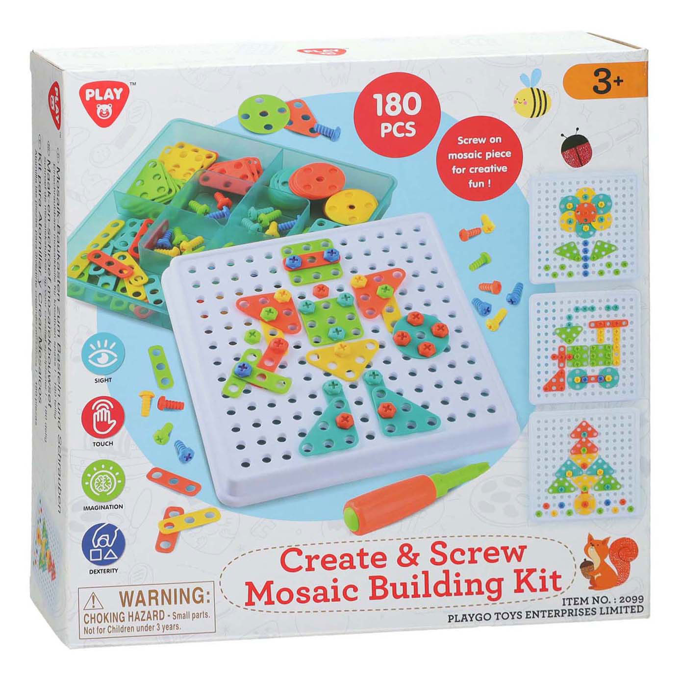 Juego de construcción Mosaic, 180dlg.