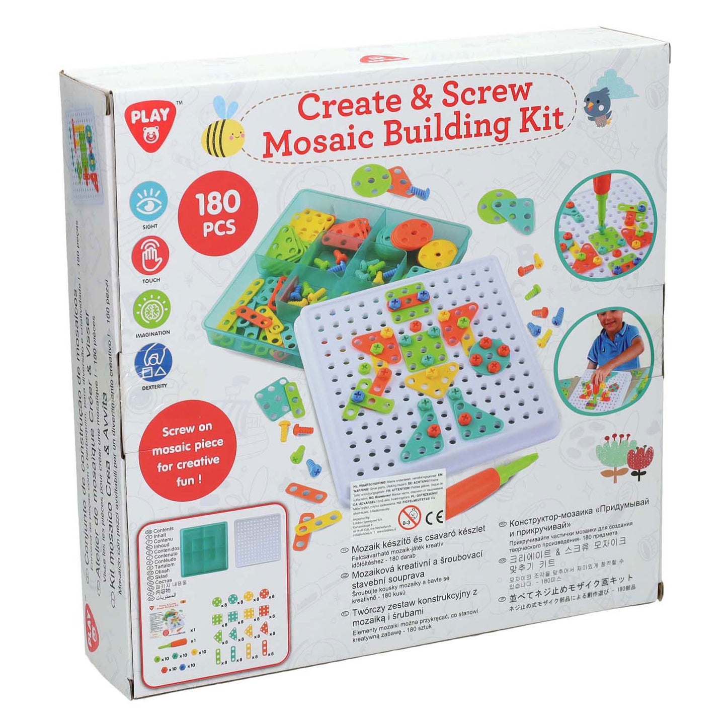 Juego de construcción Mosaic, 180dlg.