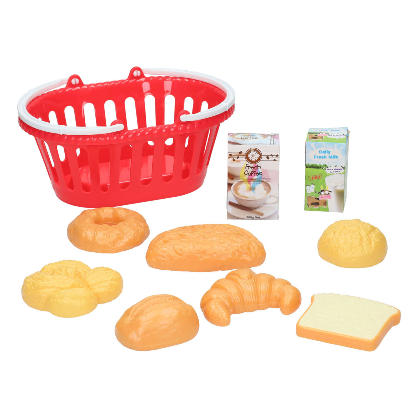 Cesta de juego con pan, 10 uds.