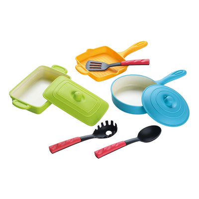 Gioca alle padelle con griglie con accessori, 8dlg.