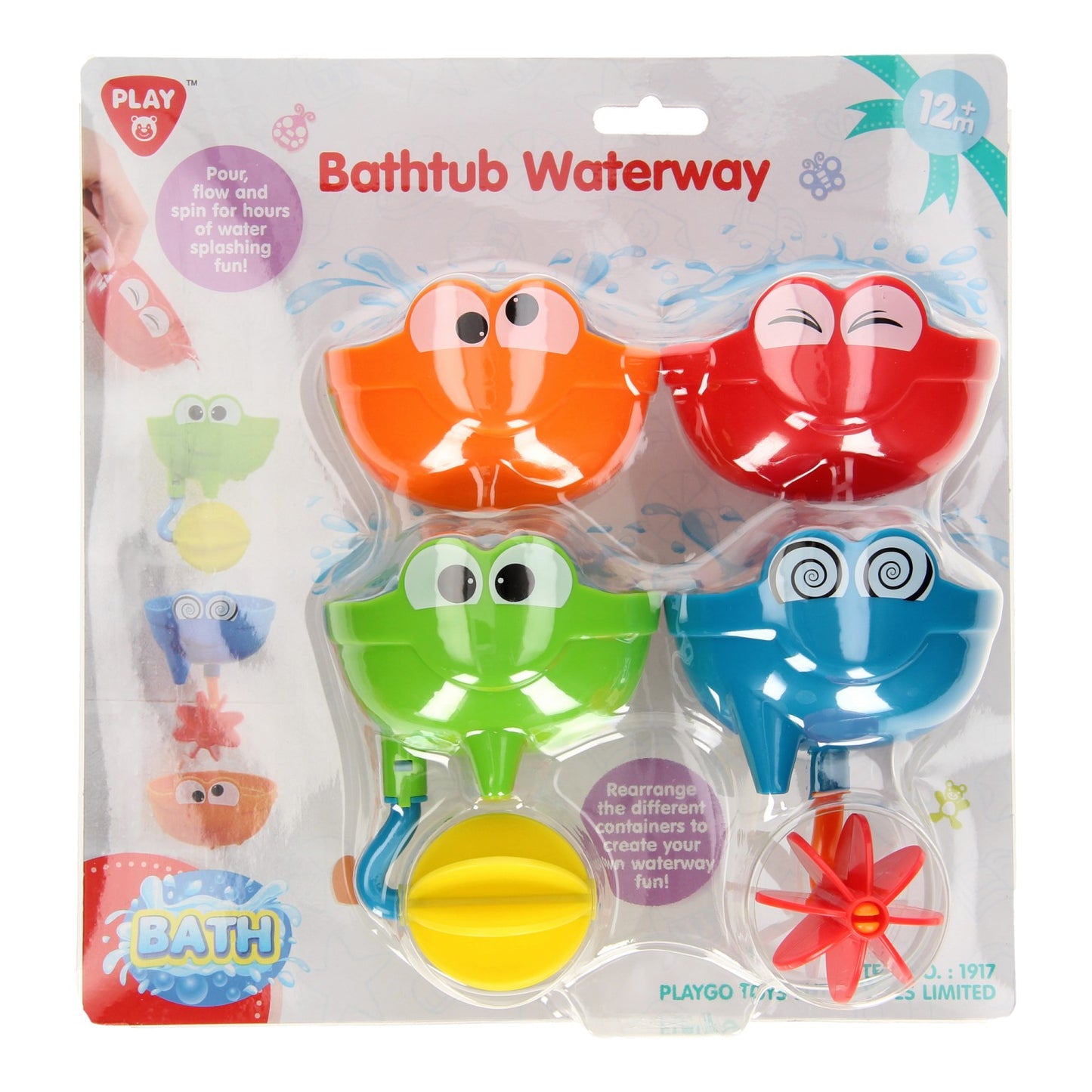 Cascata da bagno Playgo - 4 pz.
