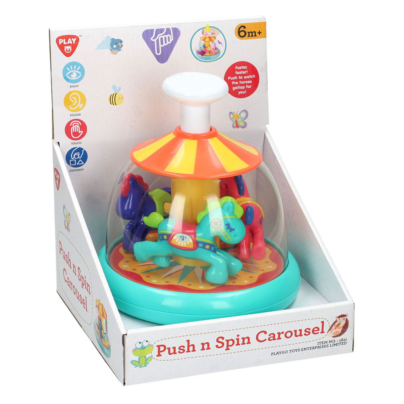 Gioca alla pressione e diventa allegro -go -round