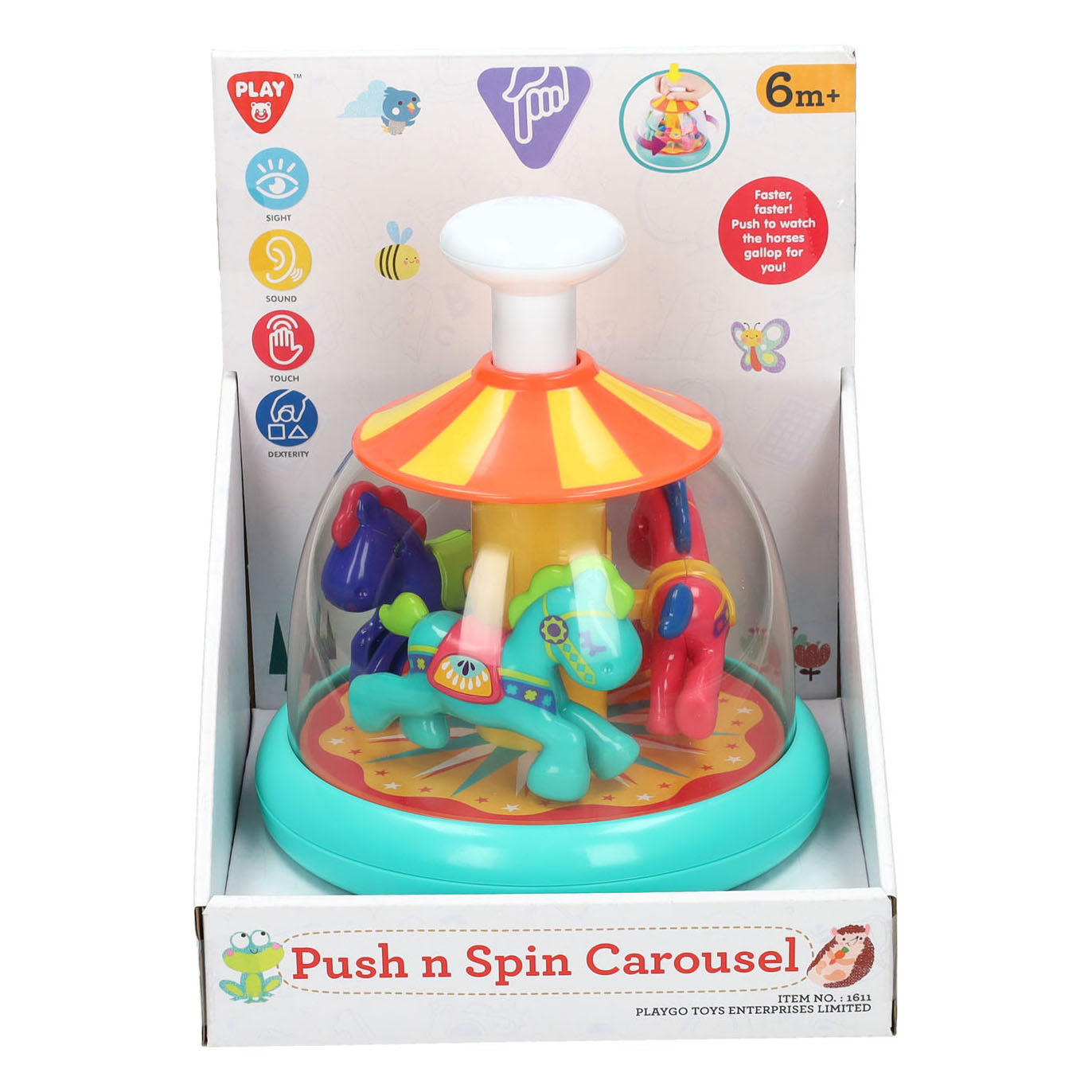 Gioca alla pressione e diventa allegro -go -round