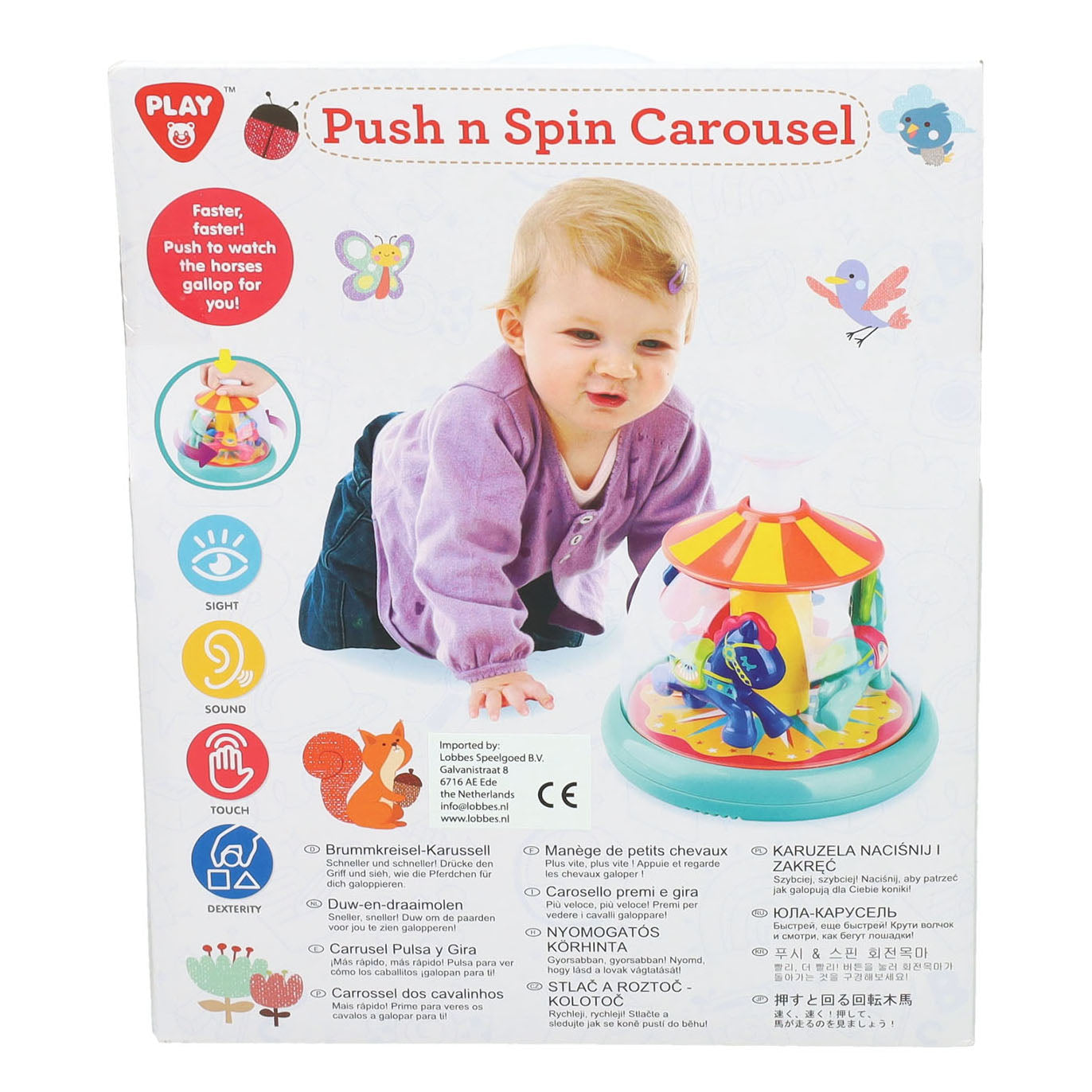Gioca alla pressione e diventa allegro -go -round