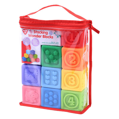 Play Bloques de sentimientos apilables, 9 uds.