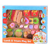 Play Toys Food Lunch and Snacks Play Set, 60dlg.